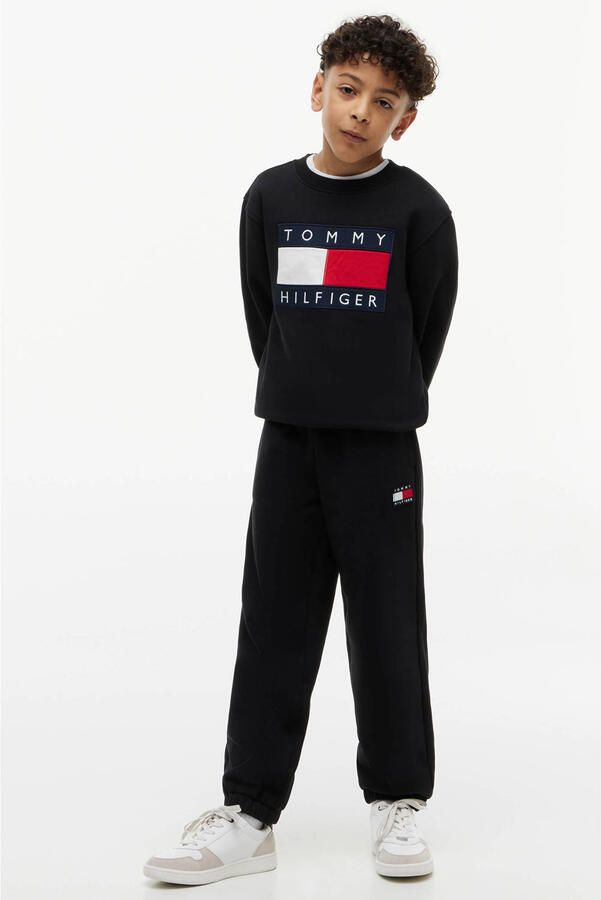 Tommy Hilfiger casual broek zwart - Foto 3
