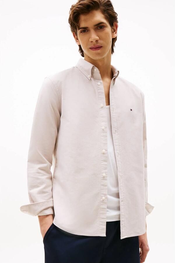Tommy Hilfiger Overhemd met lange mouwen SOLID HERITAGE OXFORD RF SHIRT