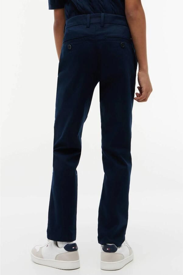 Tommy Hilfiger Teens Slim fit chino van katoenmix