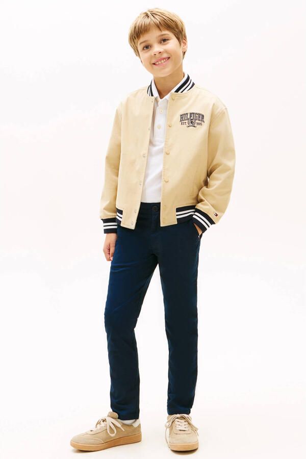 Tommy Hilfiger Teens Slim fit chino van katoenmix - Foto 3