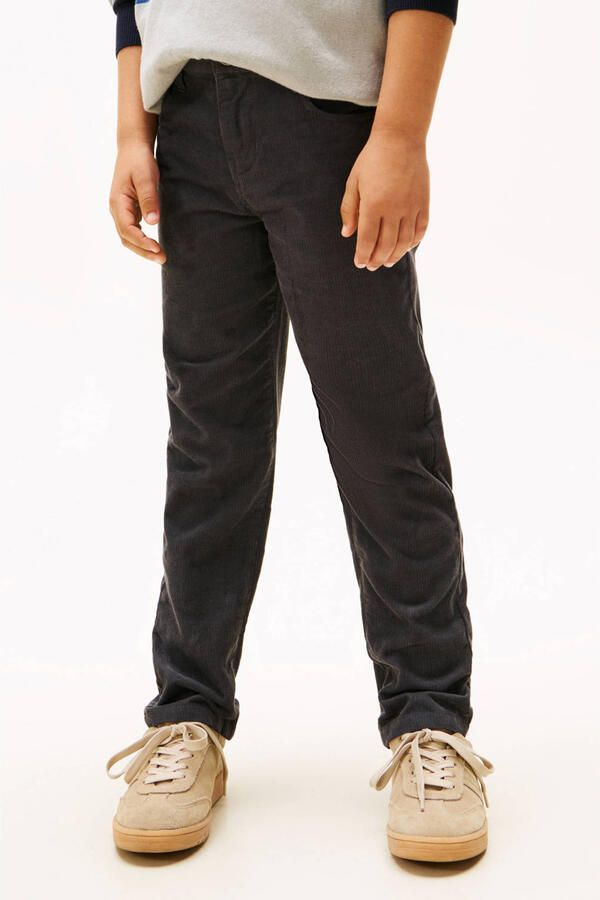 Tommy Hilfiger Teens Straight fit corduroy broek van puur katoen - Foto 2