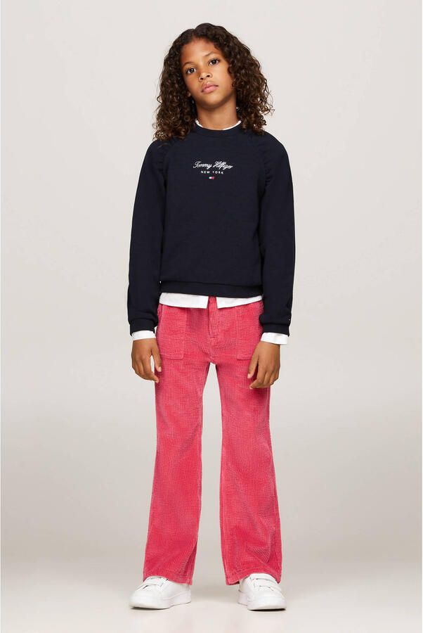 Tommy Hilfiger corduroy broek roze - Foto 2