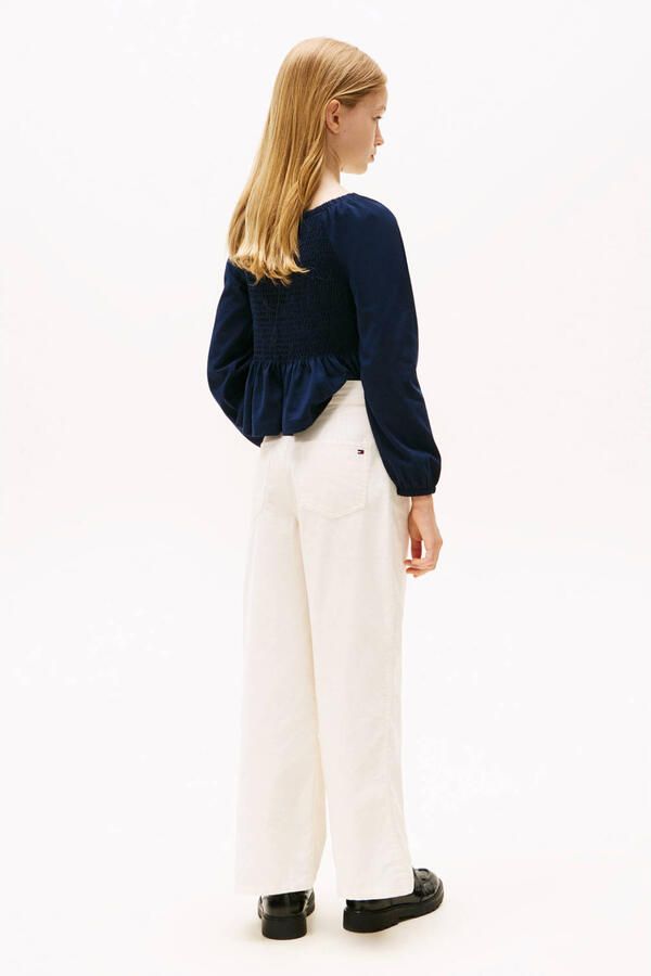 Tommy Hilfiger corduroy casual broek ecru - Foto 3
