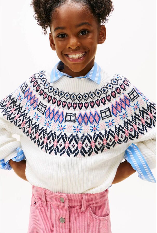 Tommy Hilfiger corduroy korte rok roze - Foto 2