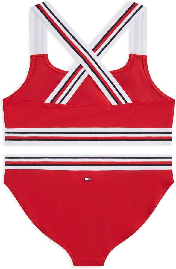 Tommy Hilfiger crop bikini rood
