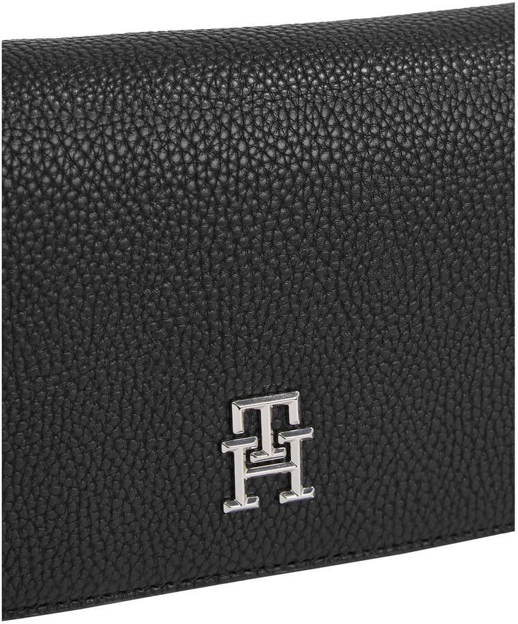 Tommy Hilfiger Schoudertas TH EMBLEM FLAP CROSSOVER met th-embleem aan de voorkant