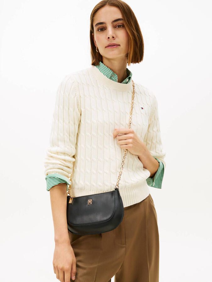 Tommy Hilfiger crossbody tas TH Glam Mini zwart - Foto 3
