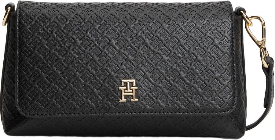 Tommy Hilfiger crossbody tas TH Icon zwart