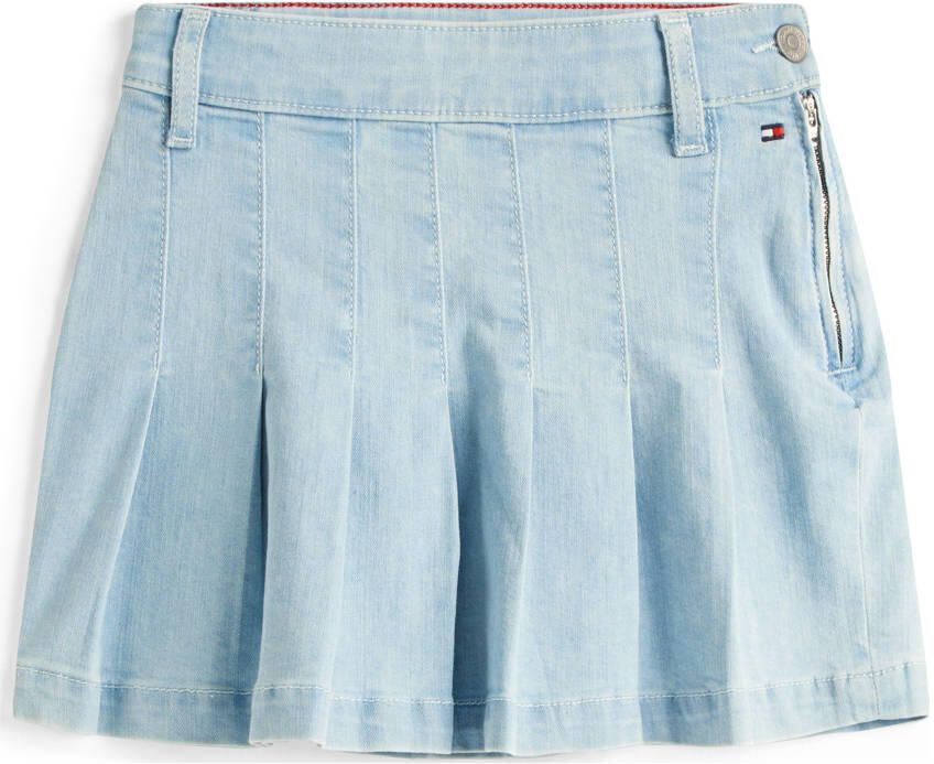 Tommy Hilfiger Jeans rok DENIM PLEATED SKIRT voor kinderen tot 16 jaar met plooien - Foto 3