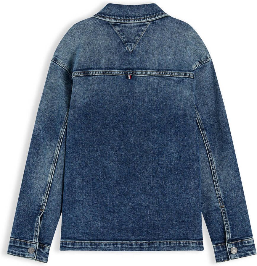 Tommy Hilfiger denim overhemd middelblauw
