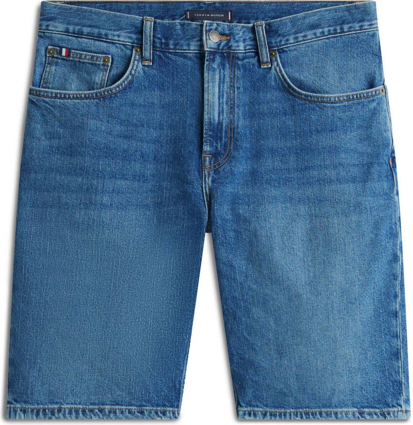 Tommy Hilfiger denim slim short blauw