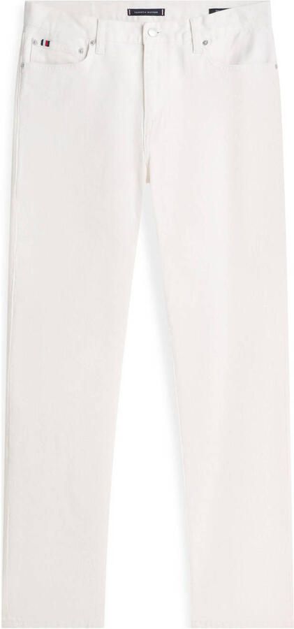 TOMMY HILFIGER Heren Jeans Slim Straight Denton White Dc Gebroken Wit - Foto 5