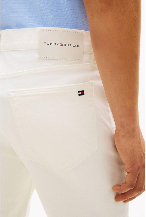 TOMMY HILFIGER Heren Jeans Slim Straight Denton White Dc Gebroken Wit - Foto 6