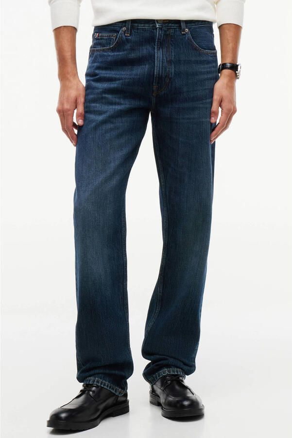 Tommy Hilfiger straight fit jeans van puur katoen model 'DOVER' - Foto 2