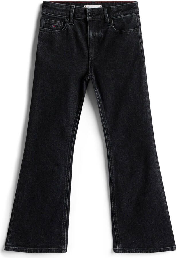 Tommy Hilfiger Wijd uitlopende jeans FLARE BLACK Kinderen tot 16 jaar - Foto 2