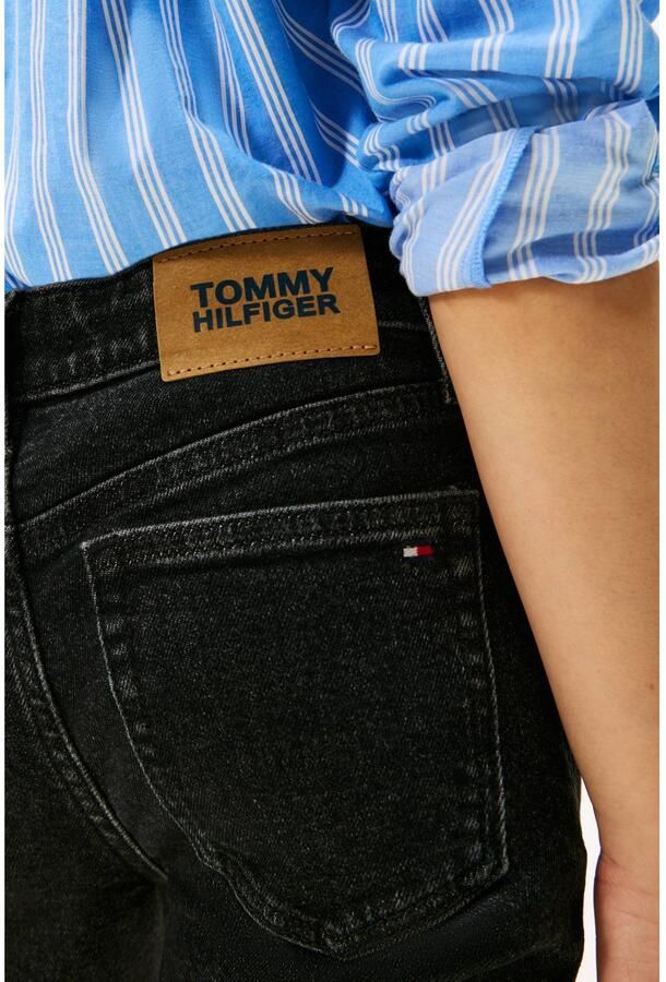 Tommy Hilfiger Wijd uitlopende jeans FLARE BLACK Kinderen tot 16 jaar