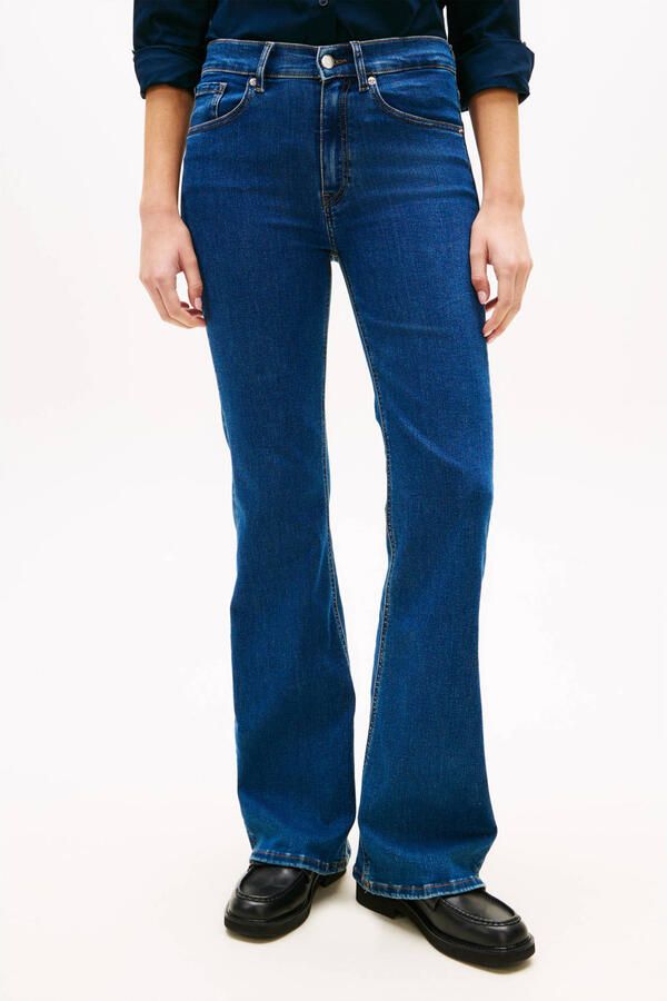 Tommy Hilfiger flared jeans dark blue denim - Foto 3