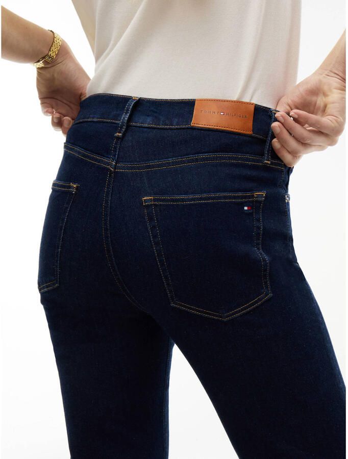 Tommy Hilfiger High waist bootcut-jeans met logodetail - Foto 2