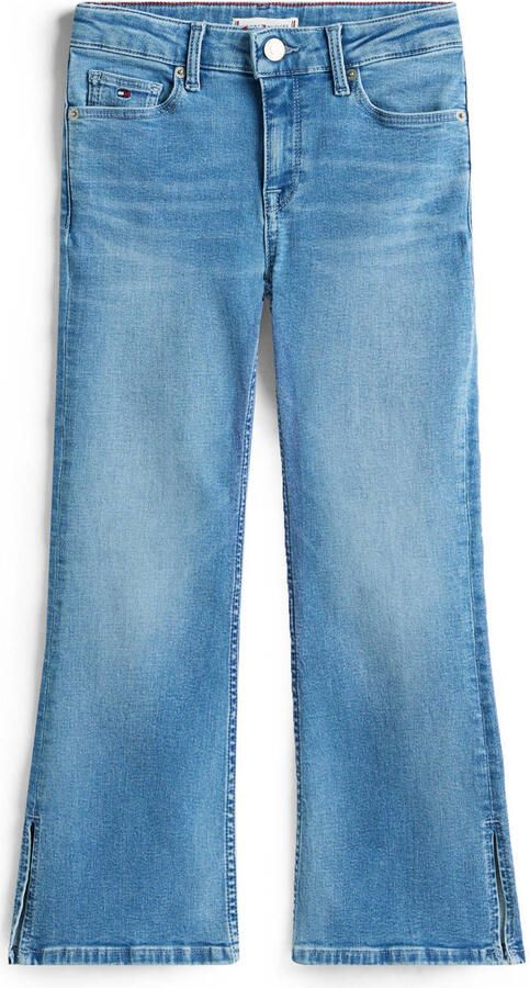 Tommy Hilfiger Teens Flared jeans van katoenmix