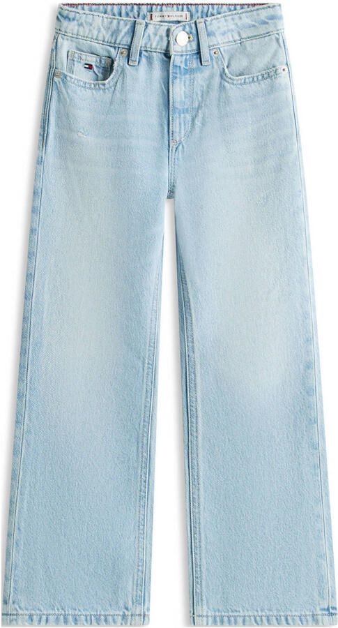 Tommy Hilfiger Teens Bootcut jeans van mix van katoen en lyocell