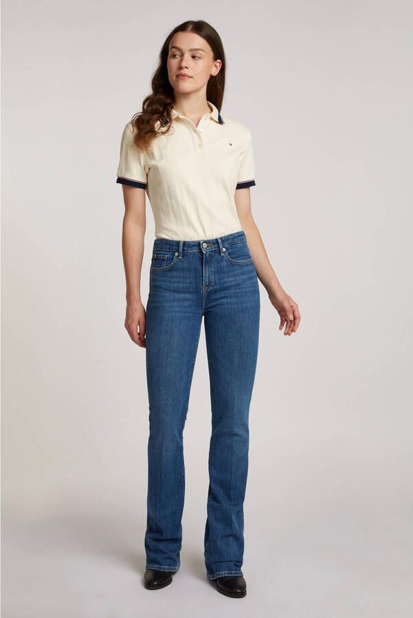 Tommy Hilfiger Bootcut jeans BOOTCUT REGULAR WAIST gemiddelde normale taillehoogte met persplooien met studs - Foto 6