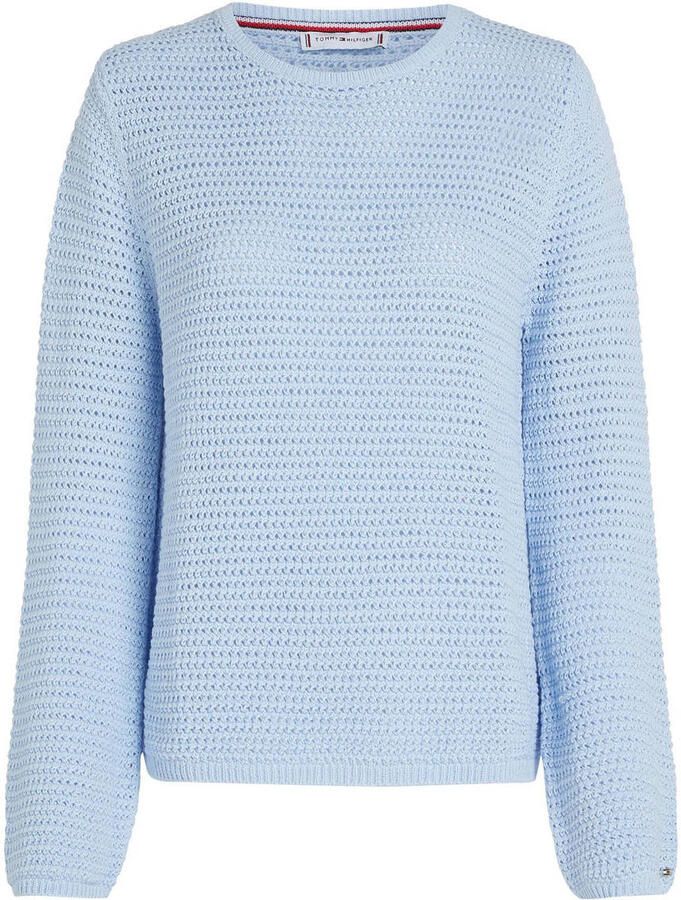 Tommy Hilfiger Regular fit pullover van katoenmix - Foto 2