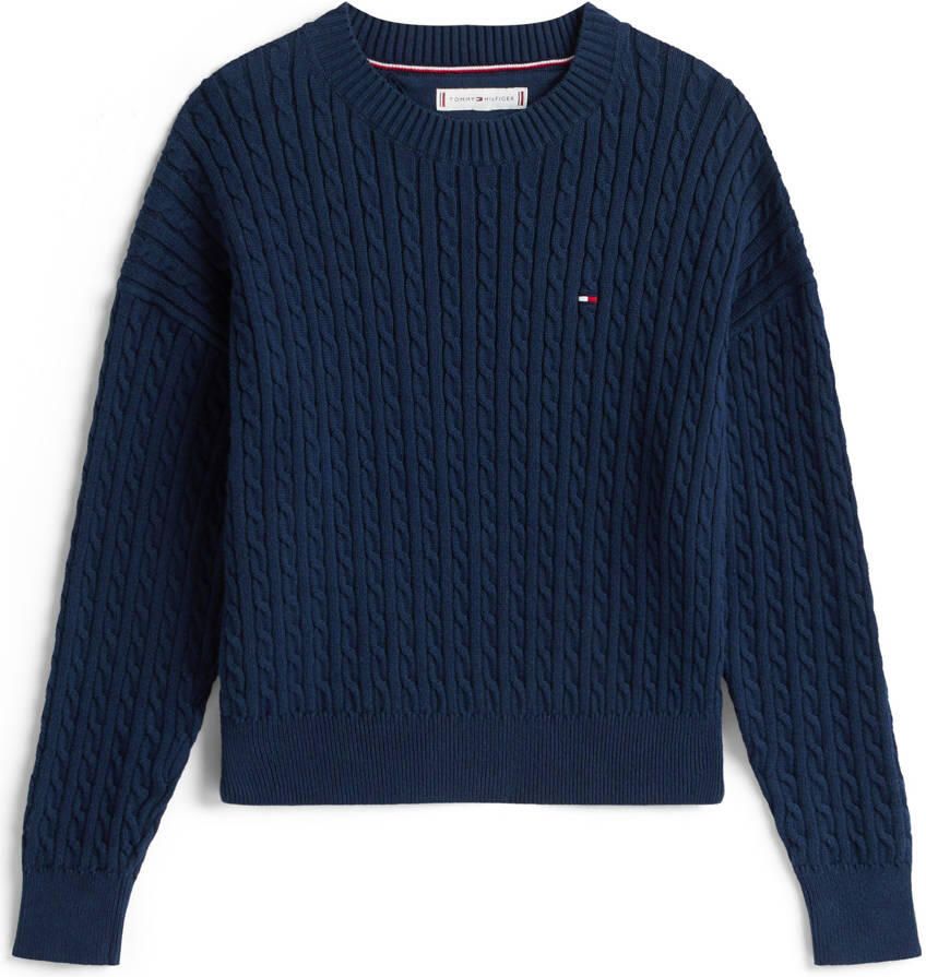 Tommy Hilfiger Gebreide trui CABLE SWEATER Kinderen tot 16 jaar