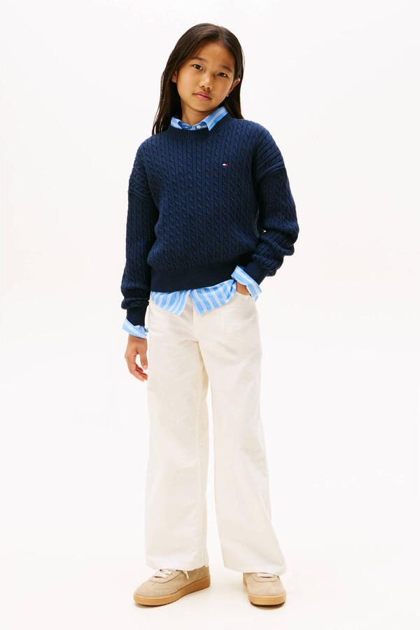 Tommy Hilfiger Gebreide trui CABLE SWEATER Kinderen tot 16 jaar - Foto 2