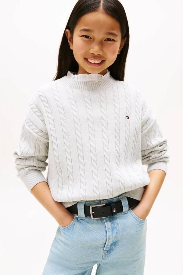 Tommy Hilfiger gebreide trui met kabels