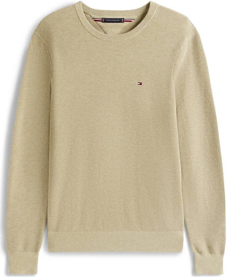 TOMMY HILFIGER Heren Truien & Vesten Essential Structure Crew Neck Groen - Foto 7