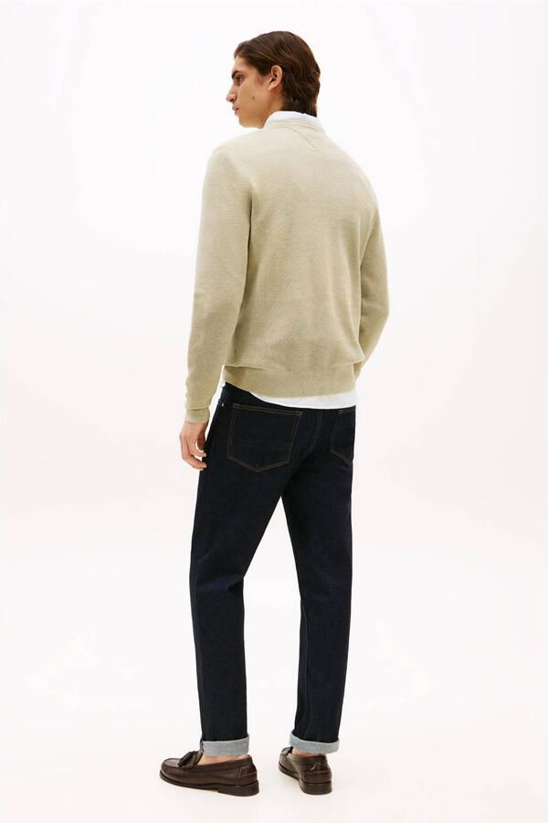TOMMY HILFIGER Heren Truien & Vesten Essential Structure Crew Neck Groen - Foto 6