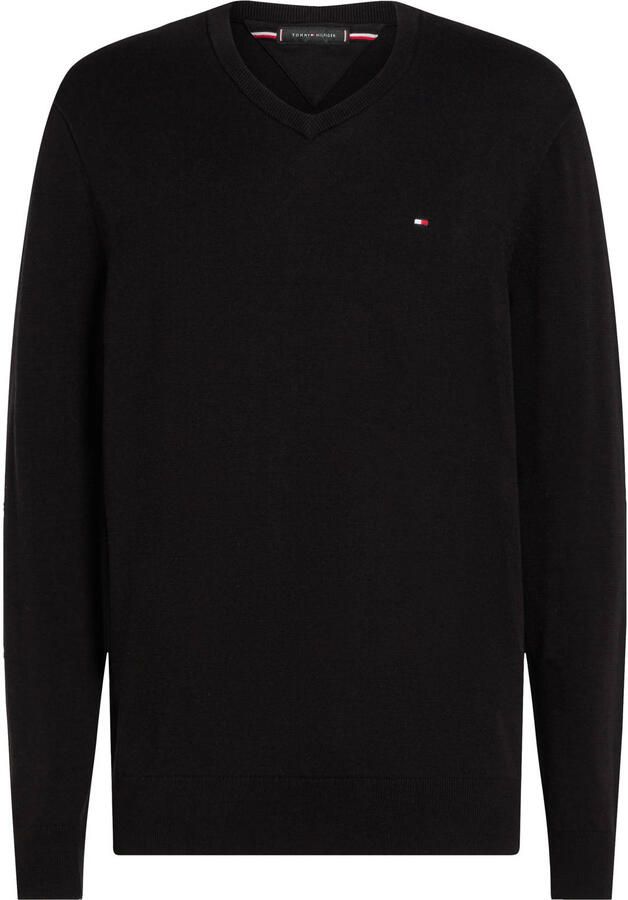 Tommy Hilfiger Sweater Essential Cotton V Neck - Foto 3