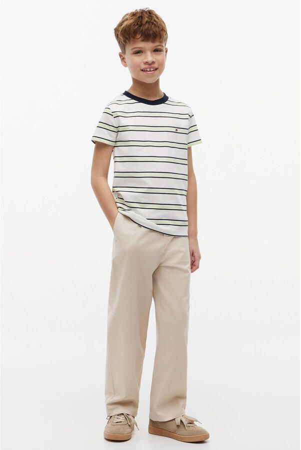 Tommy Hilfiger gestreept T-shirt ecru - Foto 3