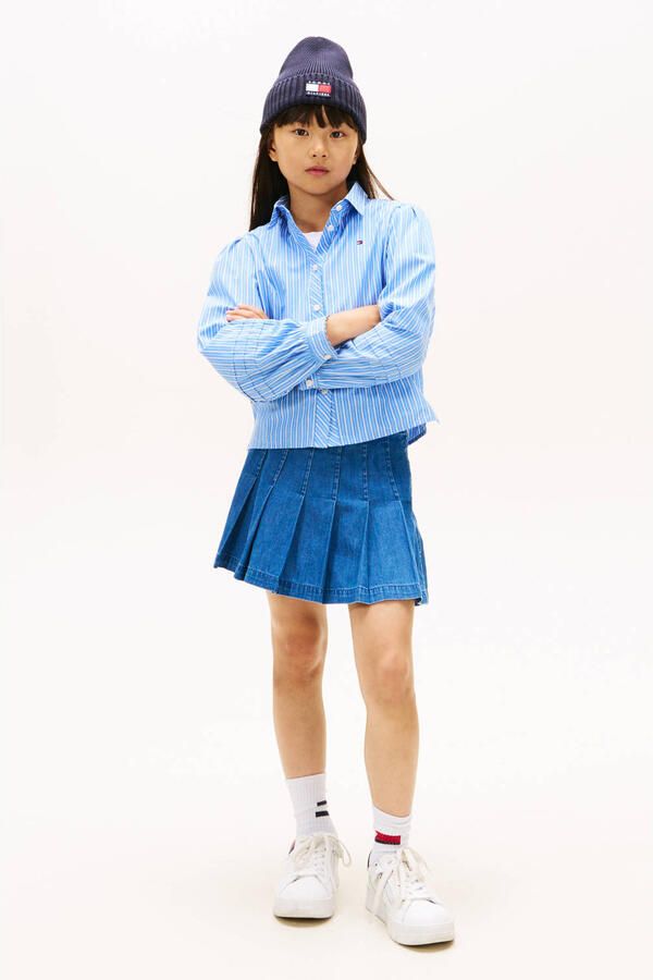 Tommy Hilfiger gestreepte blouse blauw - Foto 2