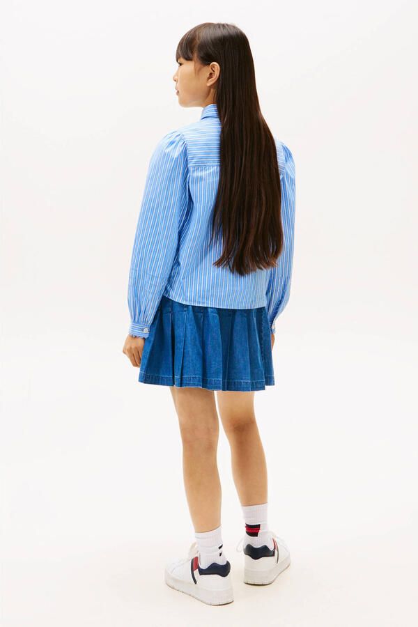 Tommy Hilfiger gestreepte blouse blauw - Foto 3
