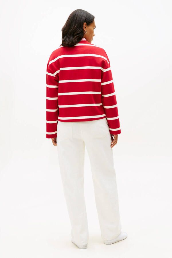 Tommy Hilfiger Relaxed fit sweatshirt van katoenmix - Foto 3