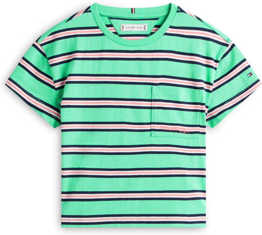 Tommy Hilfiger Teens regular fit T-shirt van puur katoen