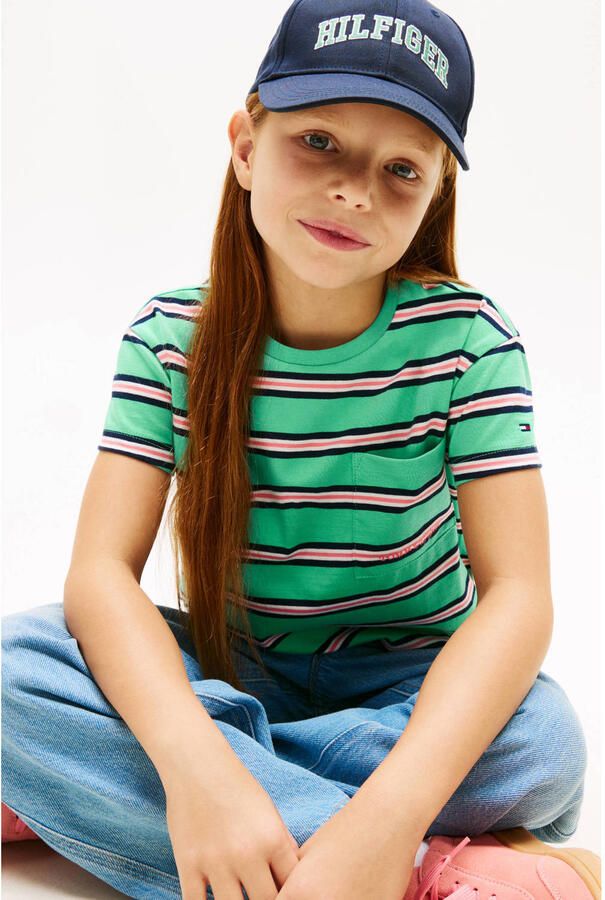 Tommy Hilfiger Teens regular fit T-shirt van puur katoen - Foto 2
