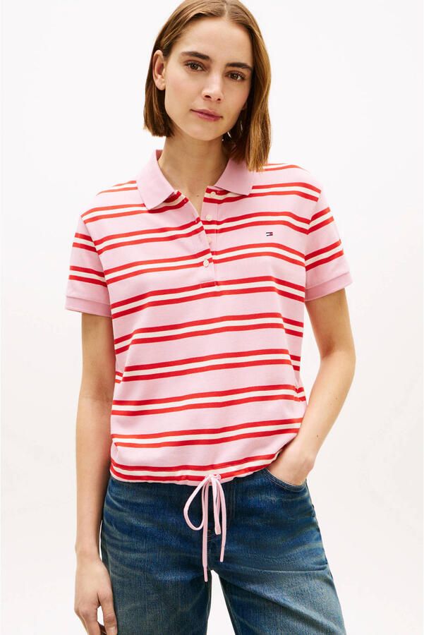Tommy Hilfiger regular fit Poloshirt van katoenmix - Foto 2