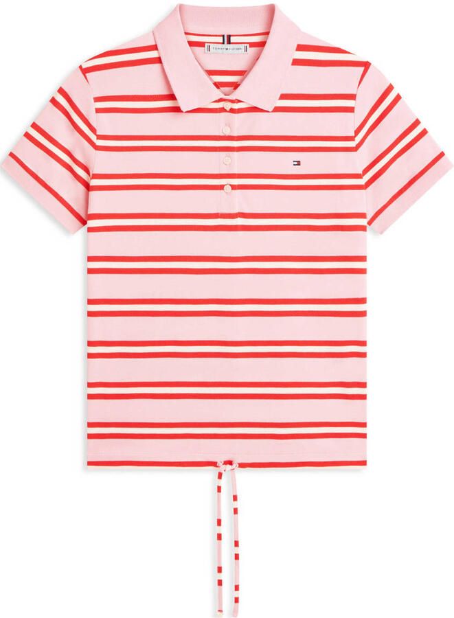 Tommy Hilfiger regular fit Poloshirt van katoenmix