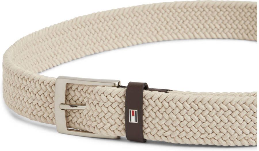 Tommy Hilfiger gevlochten riem Adan beige - Foto 3