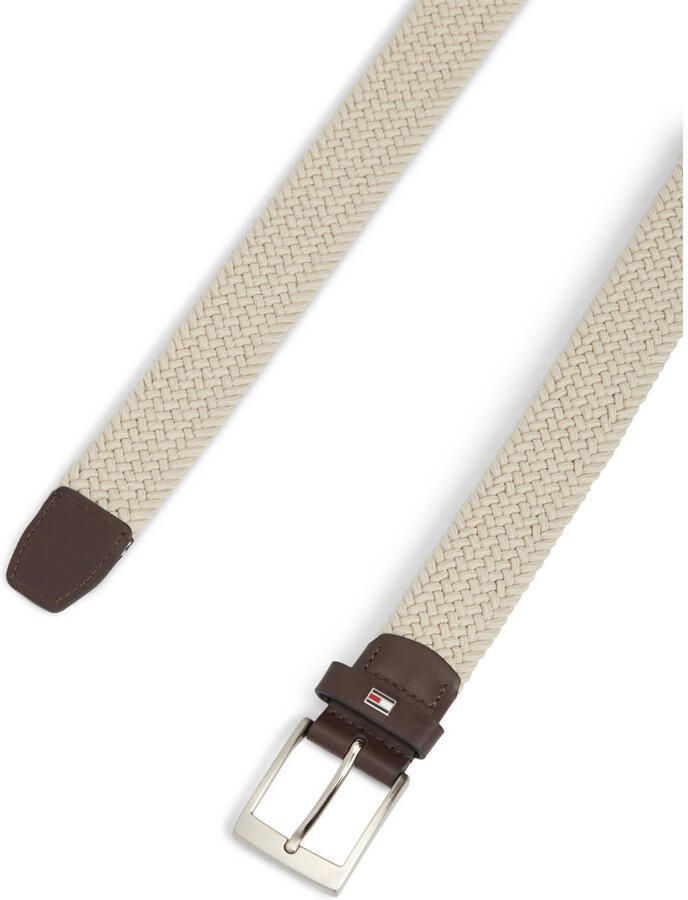 Tommy Hilfiger gevlochten riem Adan beige - Foto 2