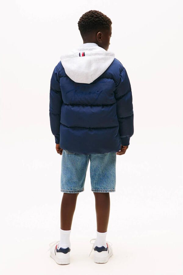 Tommy Hilfiger Teens Regular fit gewatteerd jack met vulling van dons en veren - Foto 2