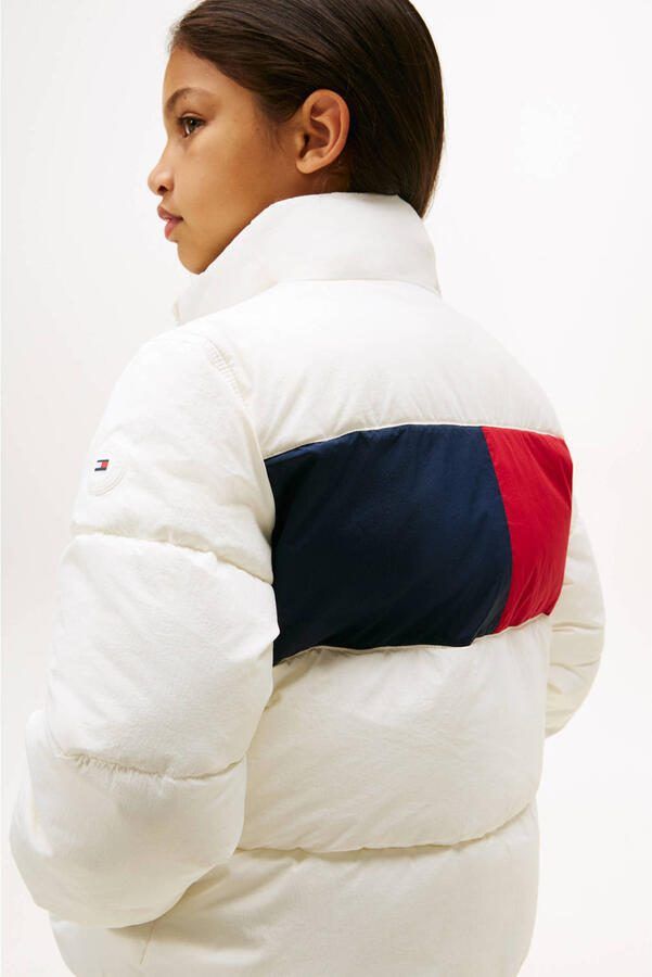 Tommy Hilfiger gewatteerde jas ecru - Foto 2