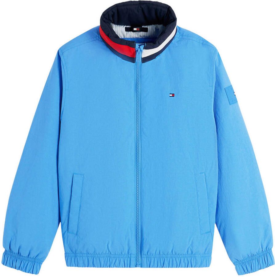 Tommy Hilfiger gewatteerde winterjas blauw