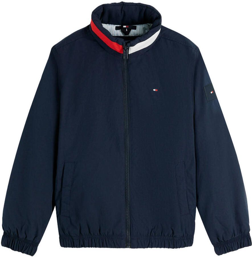 Tommy Hilfiger gewatteerde winterjas donkerblauw
