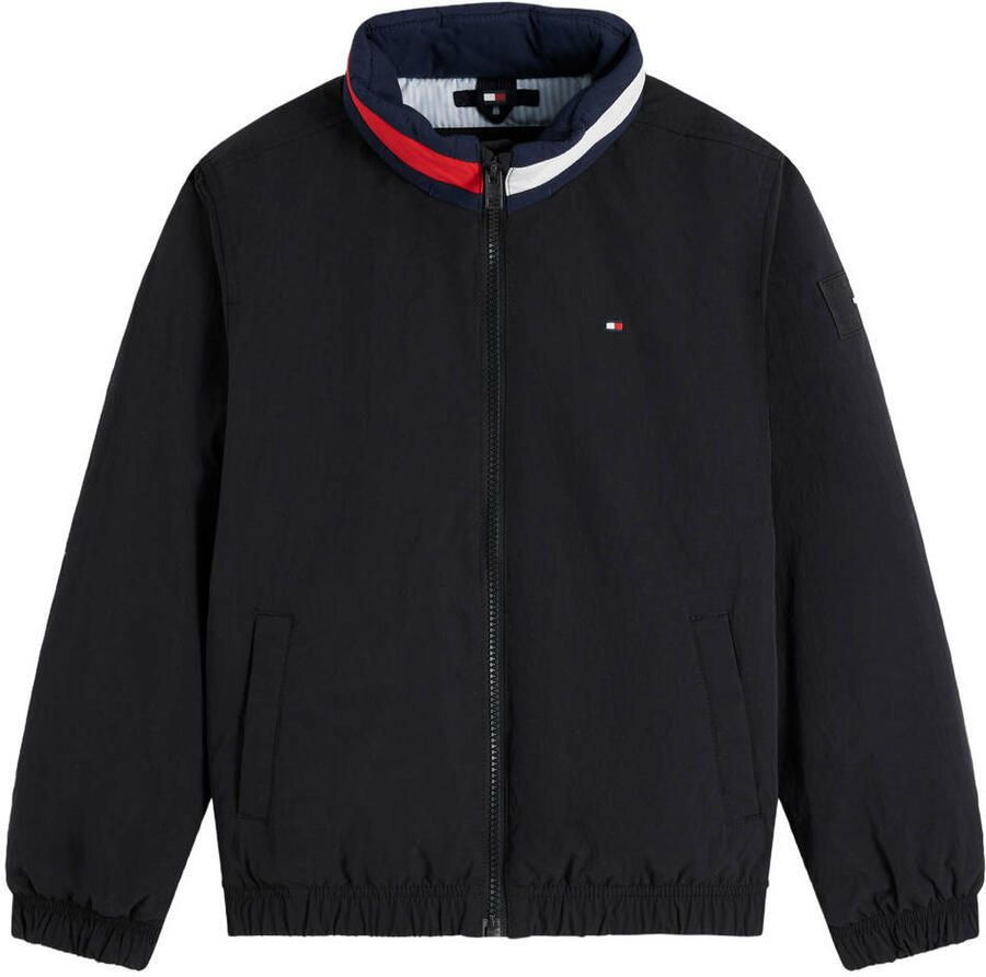 Tommy Hilfiger gewatteerde winterjas zwart