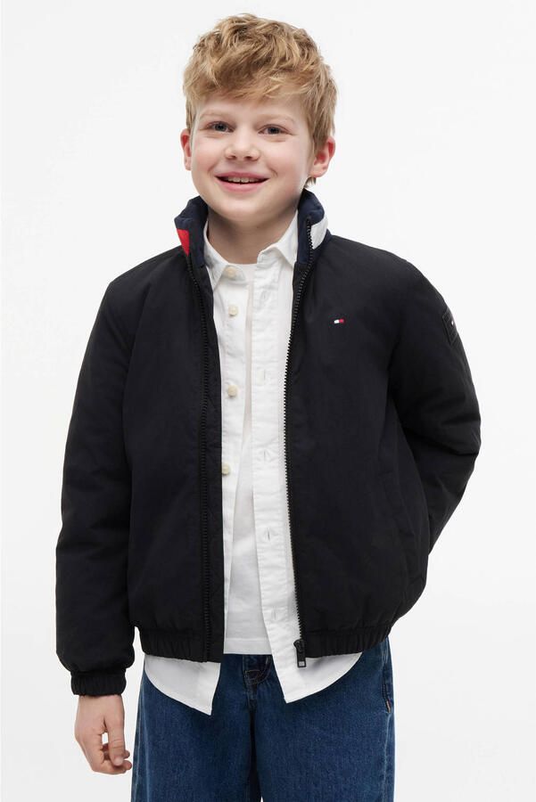 Tommy Hilfiger gewatteerde winterjas zwart - Foto 3