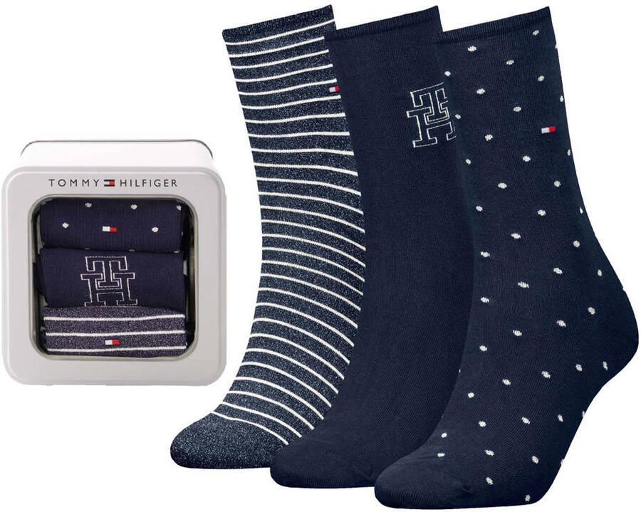 Tommy Hilfiger Sokken van katoenmix in een set van 3 paar - Foto 2