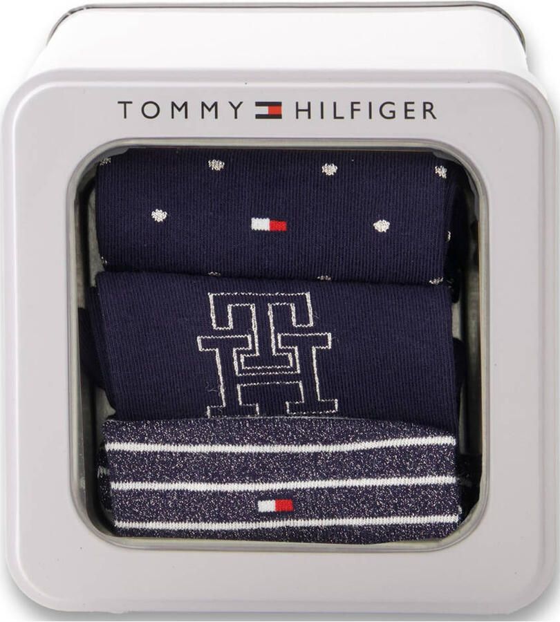 Tommy Hilfiger Sokken van katoenmix in een set van 3 paar